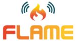 L'immagine mostra il logo di FLAME